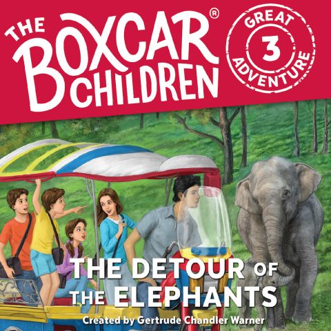 The Detour of the Elephants (The Boxcar Children Great Adventure, Book #3)