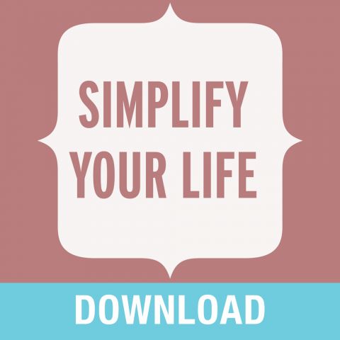 Simplify Your Life Teaching Series