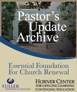 Pastor's Update: 5027 -  Essential Foundations for Church Renewa