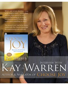 Interview: Kay Warren on Choose Joy